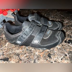 Ladies Womens sz 6.5 Diadora Geko black cycling shoes MTB Mountain Bike